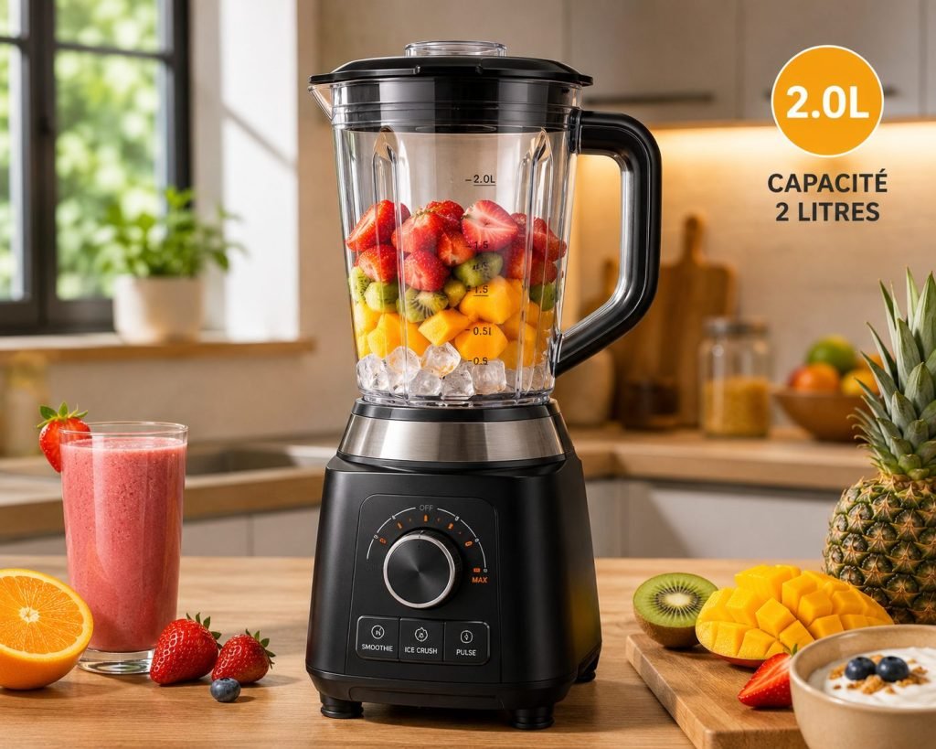 Blender 2 litres — 3 fonctions