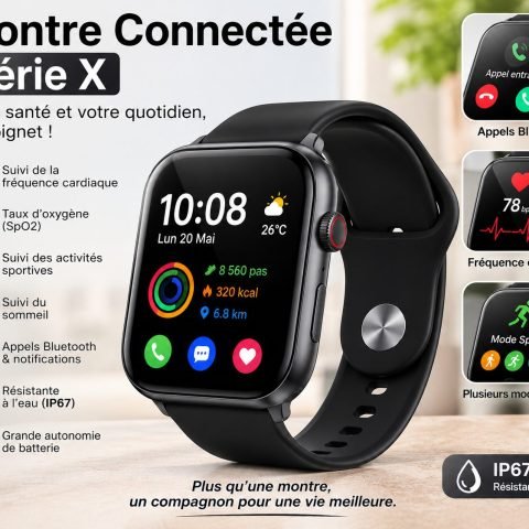 Montre connectée Série X