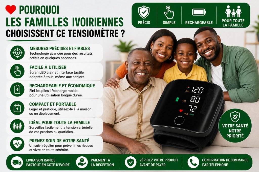 Tensiomètre numérique au bras