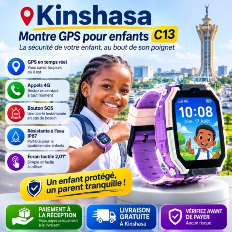 Montre GPS pour enfants C13